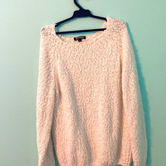 White cozy women’s sweater - Picture 1 of 3